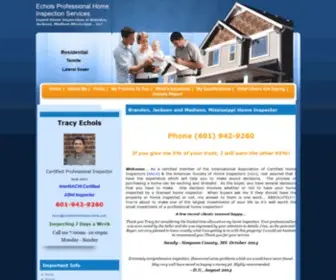 Jackson-Home-Inspector.com(Echols Professional Home Inspection Services) Screenshot