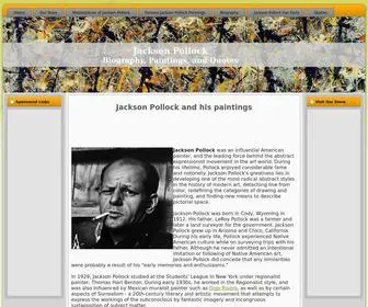Jackson-Pollock.org(Jackson Pollock) Screenshot