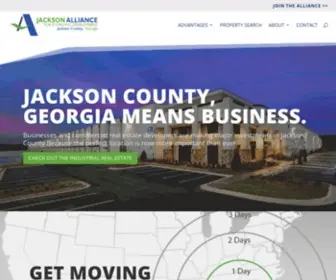 Jacksonalliance.com(Jackson County) Screenshot