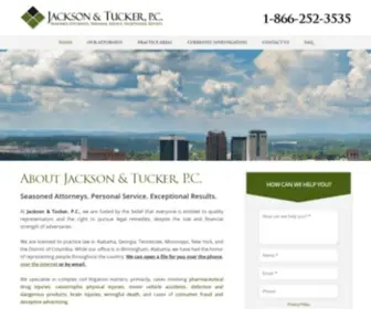 Jacksonandtucker.com(About our firm) Screenshot