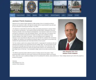 Jacksonassessor.org(Jackson Parish Assessor Web Site) Screenshot