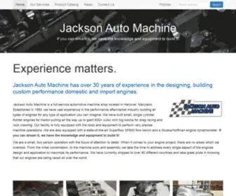 Jacksonautomachine.com(Jackson Auto Machine) Screenshot