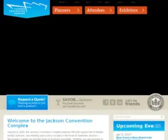 Jacksonconventioncomplex.com(Jackson Convention Complex) Screenshot