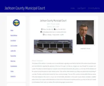 Jacksoncountymunicipalcourt.com(Jackson County Municipal Court) Screenshot