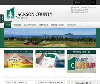 Jacksoncountyor.org(The County) Screenshot