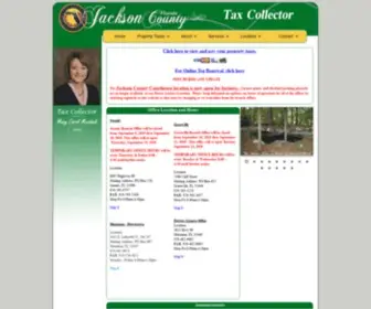 Jacksoncountytaxcollector.com(Mary Carol Murdock) Screenshot