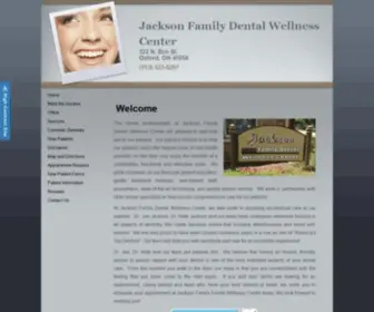 Jacksonfamilydentalwellnesscenter.com(Jackson Family Dental Wellness Center) Screenshot