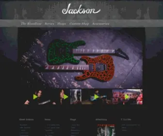 Jacksonguitars.jp(Jackson® Japanese Official Web Site) Screenshot