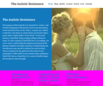 Jacksonhamiltonivs.org(The Autistic Resistance The purpose of this website) Screenshot