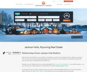 Jacksonhole-Real-Estate.com(JH Property Group) Screenshot