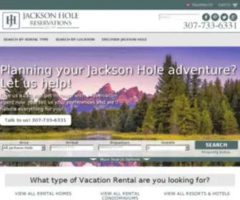 Jacksonhole.net(Jackson Hole Reservations) Screenshot