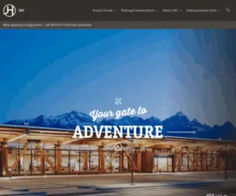 Jacksonholeairport.com(Jackson Hole Airport) Screenshot