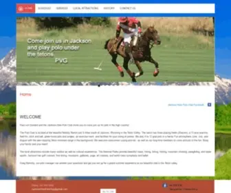 Jacksonholepoloclub.com(Jackson Hole Polo Club) Screenshot