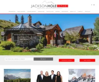 Jacksonholerealestatereport.com(Jackson Hole Real Estate) Screenshot