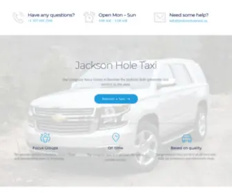 Jacksonholetaxi.us(Jackson Hole Taxi) Screenshot