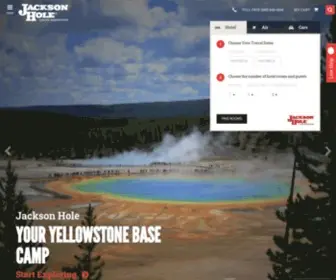 Jacksonholewy.com(Jackson Hole Wyoming Vacations) Screenshot