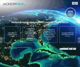 Jacksonkelly.com(Full-Service, Energy, Healthcare, Manufacturing, Construction, Banking Law Firm) Screenshot