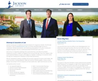 Jacksonlawgroup.com(Jackson Law Group) Screenshot