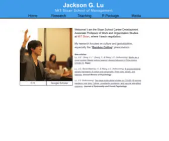 Jacksonlu.net(Jackson Lu) Screenshot