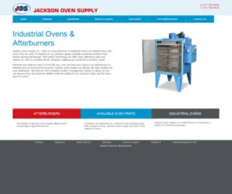 Jacksonoven.com(Jackson Oven Supply) Screenshot