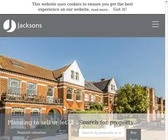 Jacksonsestateagents.com(Jacksons) Screenshot