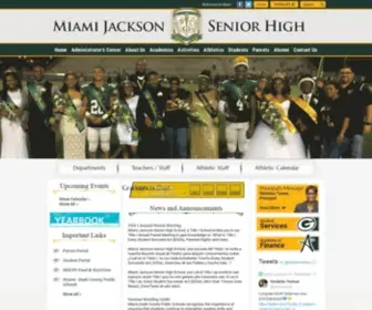 Jacksonshs.org(Miami Jackson Senior High School) Screenshot