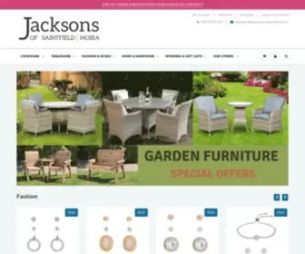 Jacksonsofsaintfield.com(Jacksons of Saintfield) Screenshot