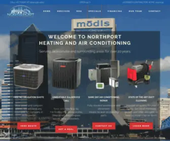 Jacksonvilleacservice.com(North Port Heating and Air Conditioning Jacksonville) Screenshot