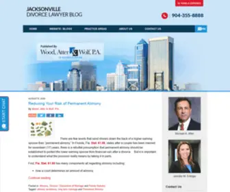 Jacksonvilledivorcelawyerblog.com(Published by Jacksonville) Screenshot