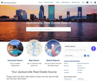 Jacksonvilleflhomesforsale.org(See all the Jacksonville Homes and Condos for Sale) Screenshot