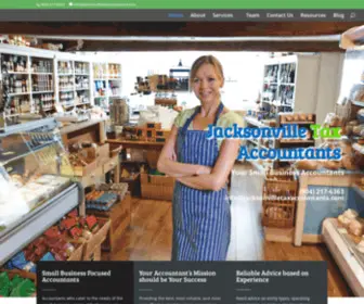 Jacksonvilletaxaccountants.com(Accountants for your Small Business. Jacksonville Tax Accountants) Screenshot