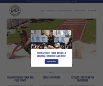 Jacksonvilletrack.com(Jacksonville Athletic Club) Screenshot