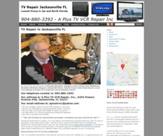 Jacksonvilletvrepair.com(TV Repair in Jacksonville FL) Screenshot