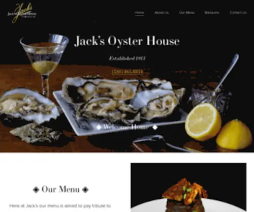 Jacksoysterhouse.com(Jacks Oyster House) Screenshot
