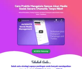 Jacksuite.com(Bikin Eksis jadi Otomatis) Screenshot