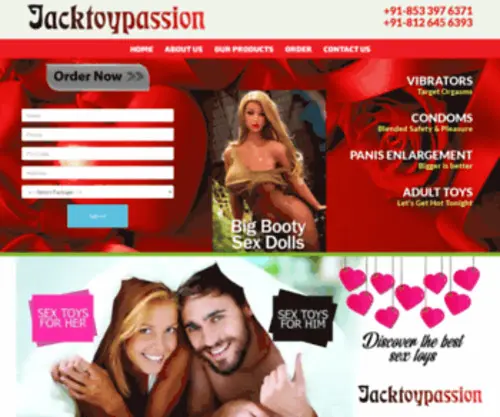 Jacktoypassion.online(Jacktoypassion online) Screenshot