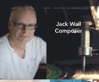 Jackwall.net(The official website for Jack Wall) Screenshot