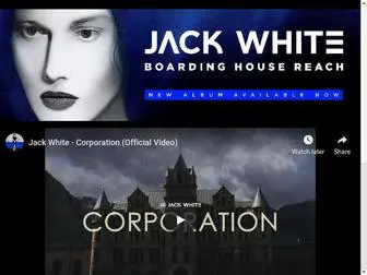 Jackwhiteiii.com(Jack White) Screenshot