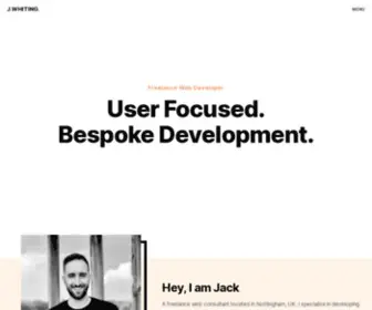 Jackwhiting.co.uk(Jack Whiting) Screenshot