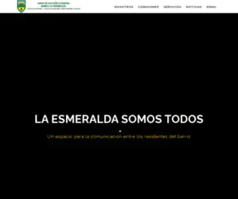 Jaclaesmeralda.org(Junta de Acción la Esmeralda) Screenshot