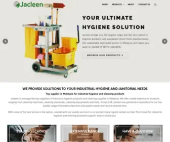 Jacleen.com(Industrial Cleaning Products and Supplies) Screenshot