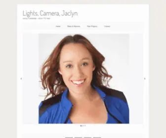 Jaclynfriedlander.com(Lights, Camera, Jaclyn) Screenshot