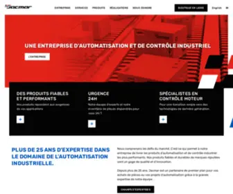 Jacmar.ca(Entreprise d'automatisation et contrôle industriel) Screenshot