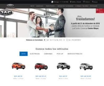 Jacmotors.com.co(Jac Motors) Screenshot