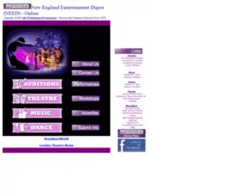 Jacneed.com(New England Entertainment Digest) Screenshot