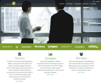 Jacobam.com(Jacob Asset Management) Screenshot