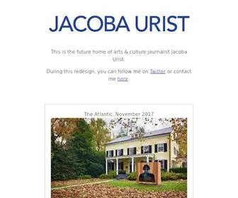 Jacobaurist.com(Jacoba Urist) Screenshot