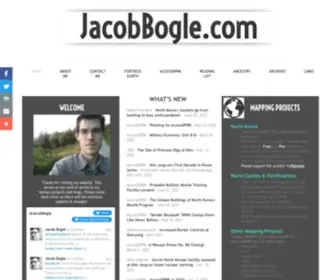 Jacobbogle.com(Jacob Bogle's) Screenshot