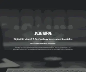 Jacobburke.com(华体中国有限公司) Screenshot