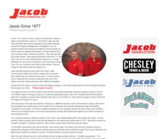 Jacobfamilyinc.com(Jacob Family Inc) Screenshot